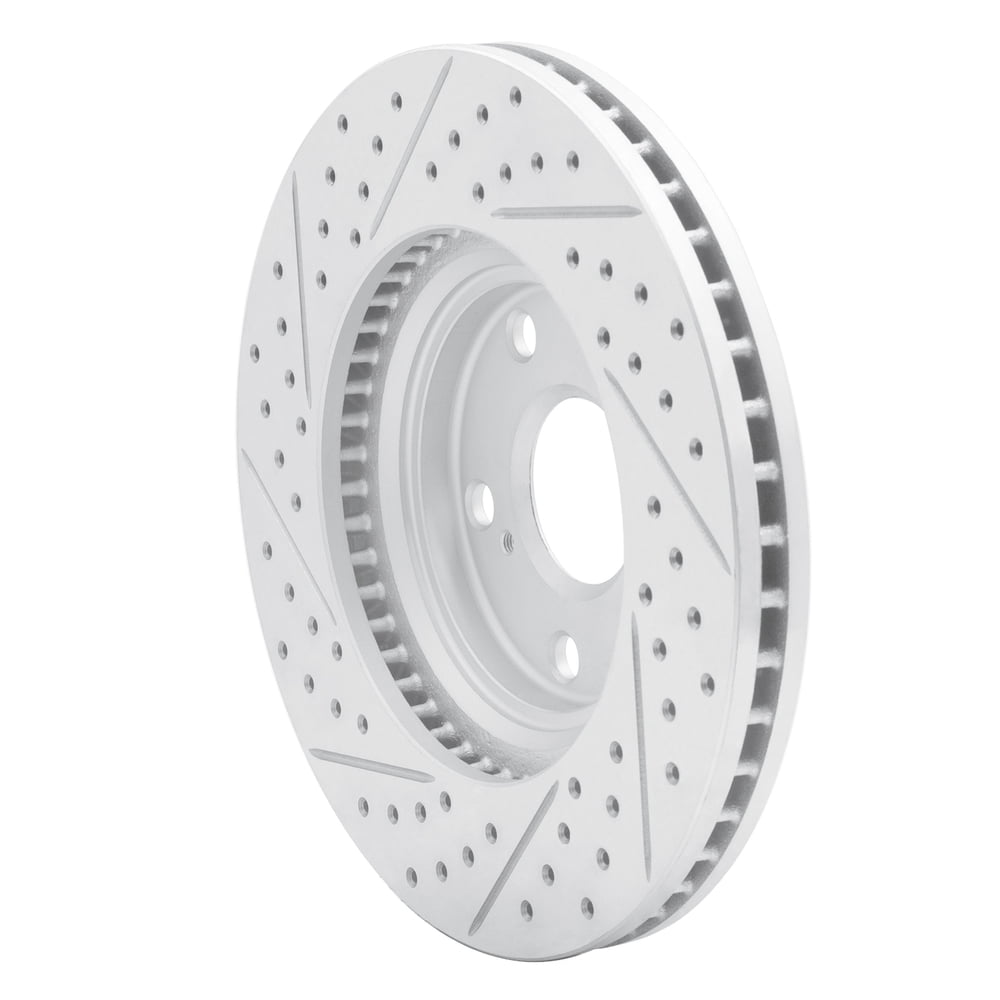 Dynamic Friction Company 830-76055R DFC Geoperformance Rotor - Drilled and Slotted