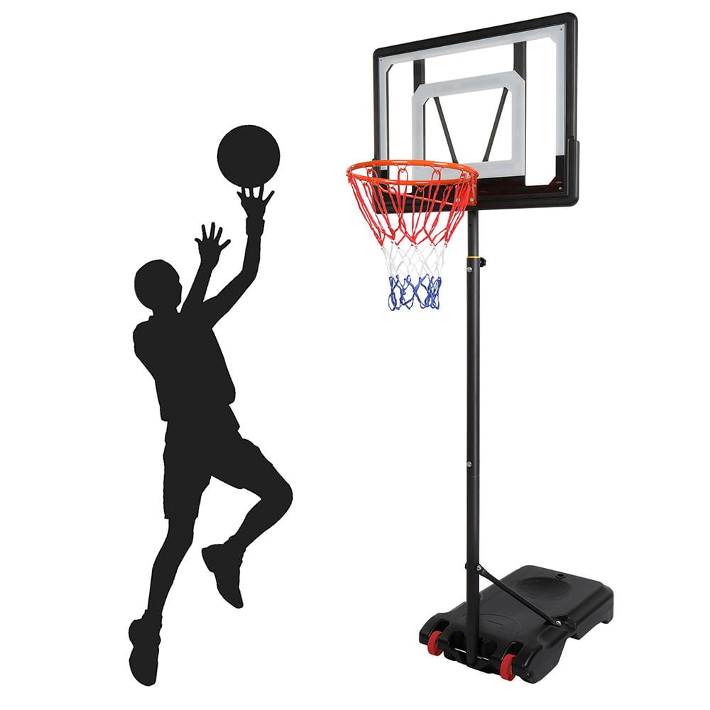 Ochine Basketball Hoop Basketball System Portable Basketball Goal Basketball Equipment with Adjustable Height 5.2ft to 7ft Backboard Stable Base and Wheels for Youth and Adults Ship from USA 