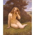 thumbnail image 2 of Kenyon Cox 20x24 Gold Ornate Framed and Double Matted Museum Art Print Titled - Echo (1892), 2 of 4