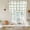 Green, variant on Red Buffalo Plaid Balloon Curtains 63 Inch Length for Living Room/Bedroom, Farmhouse Check Stripes Retro Geometric Rod Pocket Privacy Door Curtains Decorative Tie Up Shade for Window 52"x63"