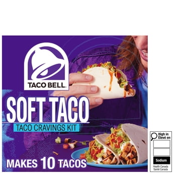 Taco Bell Soft Taco Cravings Kit, 420 g Box