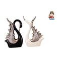 thumbnail image 1 of Elegante Colección De Esculturas De Cerámica Y Resina De Cisne Y Madre Mazu Para Regalo De Aniversario, Cumpleaños, Estante, Chimenea, Decoración De Gabinete, 1 of 8