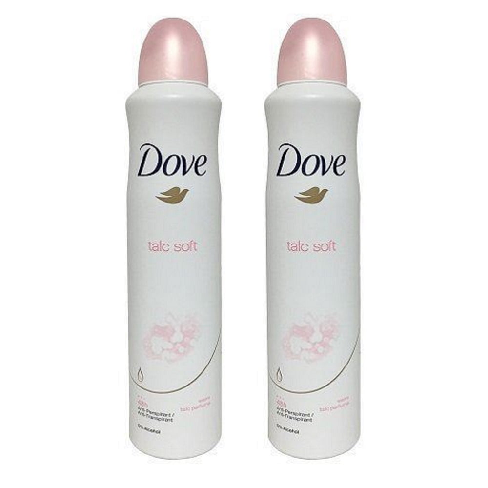 Dove Talc Soft Antiperspirant Deodorant 250 Ml Spray 48 Hour Protection