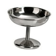 thumbnail image 2 of Vaso de postre redondo de acero inoxidable con base ancha y pesada, ideal para fiestas en casa, 4.1 x 3.2 pulgadas, multifuncional., 2 of 9