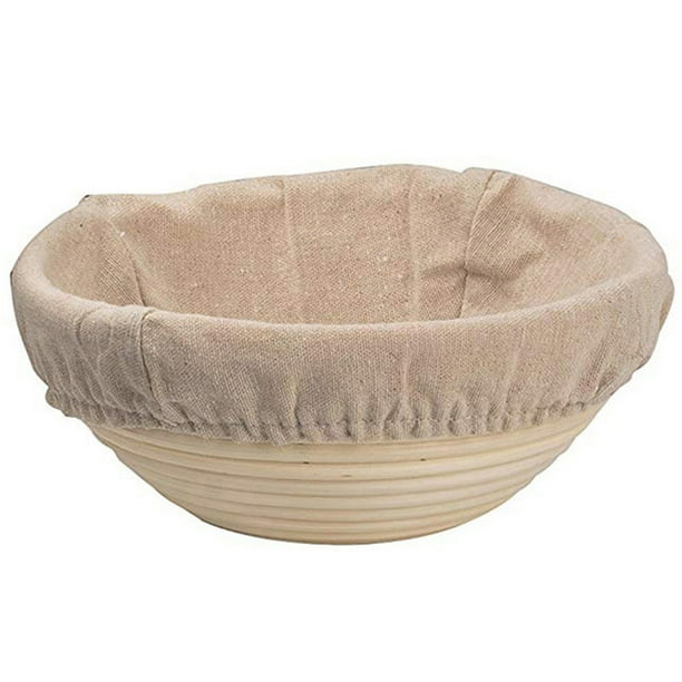 Round Bread Fermentation Basket Natural Rattan Sourdough Basket For