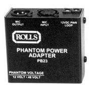 Angle View: Rolls PB23 Phantom Power Supply
