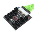 thumbnail image 3 of Adaptador Placa Ruptura Fuente Alimentación ATX 4 Pines + 6 Pines para Conector PC Minería, 3 of 9