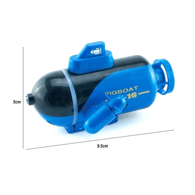 Rc Submarino De Juguete Mini Rc Barco Submarino Juguetes Radio Control Remoto Barco Eléctrico Buceo Agua Para Niños Regalos 1 Pieza Serendint FN003012-00