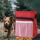 thumbnail image 4 of Bolsa para golosinas para mascotas, bolsa de entrenamiento para perros con Clip para cinturón, lleva juguetes para mascotas, golosinas deportivas para , ROJO Sunnimix Bolsa de golosinas para perros, 4 of 8