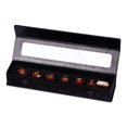 thumbnail image 2 of Cusdie Sharp Edges DND Dice, Death Peeping Eyes Liquid Core Dice, 7 PCs D&D Dice, Handcrafted Polyhedral Dice Set, for TTRPG Role Playing Game Pathfinder, 2 of 5