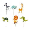 Zoo Animals Theme Cupcake Toppers
