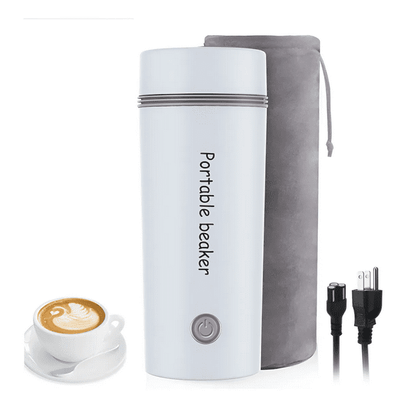 Hervidor Eléctrico Y Portátil De 400 Ml Para Viaje Xtellar Color Blanco