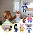 thumbnail image 5 of Sing 2 Plush, Meena & Buster Moon Plushies Toy Mammoth Pillow Stuffed Animals for Fans and Kids, Sing 2 Toys Figures, Sing 2 Party Supplies, 5 of 7