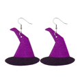 thumbnail image 1 of Pendientes colgantes de piel sintética de Halloween para mujer y niña, decoraciones para fiestas Wmkox8yi  sjalhkljlk4386, 1 of 1