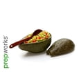 thumbnail image 3 of Pacific Direct Guacamole Serving Bowl - Green Avocado Ceramic Condiment Server with Spoon, 3 of 10