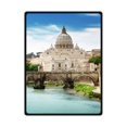 thumbnail image 1 of RYLABLUE Rome Belle Construction Couverture en Polaire 58x80 Pouces, 1 of 3