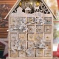 thumbnail image 3 of Toystoory Adorno de gota de copo de nieve transparente colgante colgante decoración de ciervo de cristal Kits de decoración para fiestas Ciervo, 3 of 6