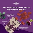 thumbnail image 4 of Buck Naked Bears Grape Elderberry Gummy Bears 3.5 oz (Pack Of 12), 4 of 4