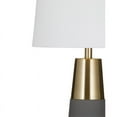 thumbnail image 2 of Pemberly Row Modern / Contemporary Table Lamp in Gray Concrete Stone, 2 of 3