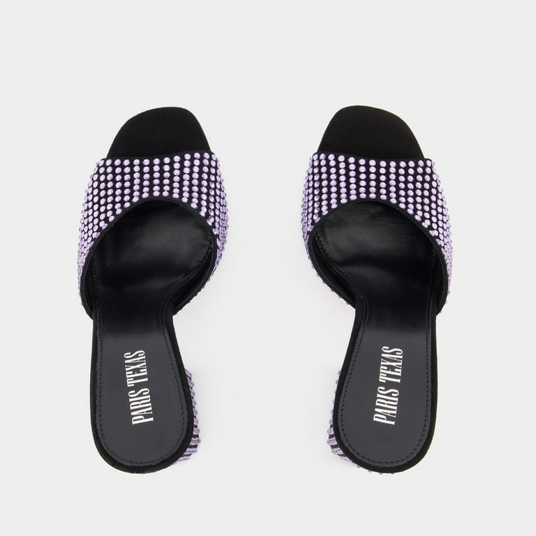 サンダル・ミュール Holly Anja Sandals - Paris Texas - Purple Onyx Paris Texas Holly Anja Sandals - Purple Onyx Purple (Women's