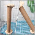 thumbnail image 4 of OUNONA Khaki Sisal Cat Scratch Post Indoor Cat Accessory for Climbing and Playing Fun, 4 of 6