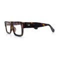 thumbnail image 6 of Retro Vintage Style Thick Plastic Horn Rim Blue Light Filter Computer Glasses Tortoise, 6 of 8