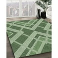 thumbnail image 2 of Ahgly Company Indoor Rectangle Patterned Forest Green Novelty Area Rugs, 4' x 6', 2 of 6
