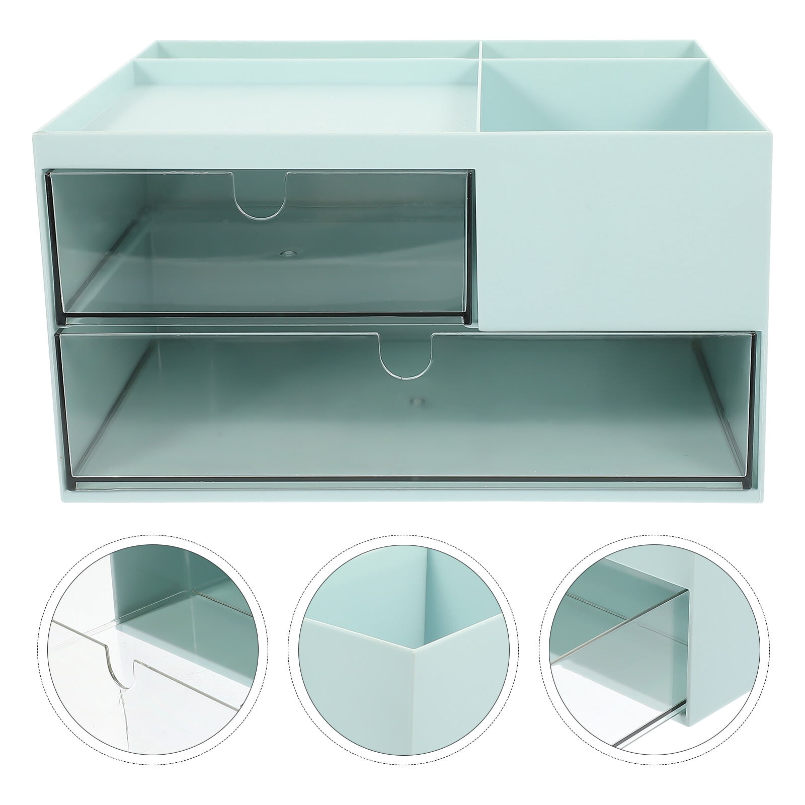 Cute Desk Organizer Desktop Storage Box Table Organizer Drawer Design Storage Holder Tabletop Organizer