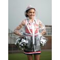 thumbnail image 4 of Augusta Sportswear Adult Clear Hooded Rain Jacket, S, Clear, 4 of 4
