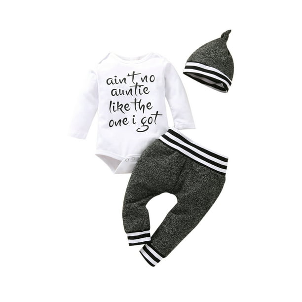 Baby boy clothes that say sale auntie
