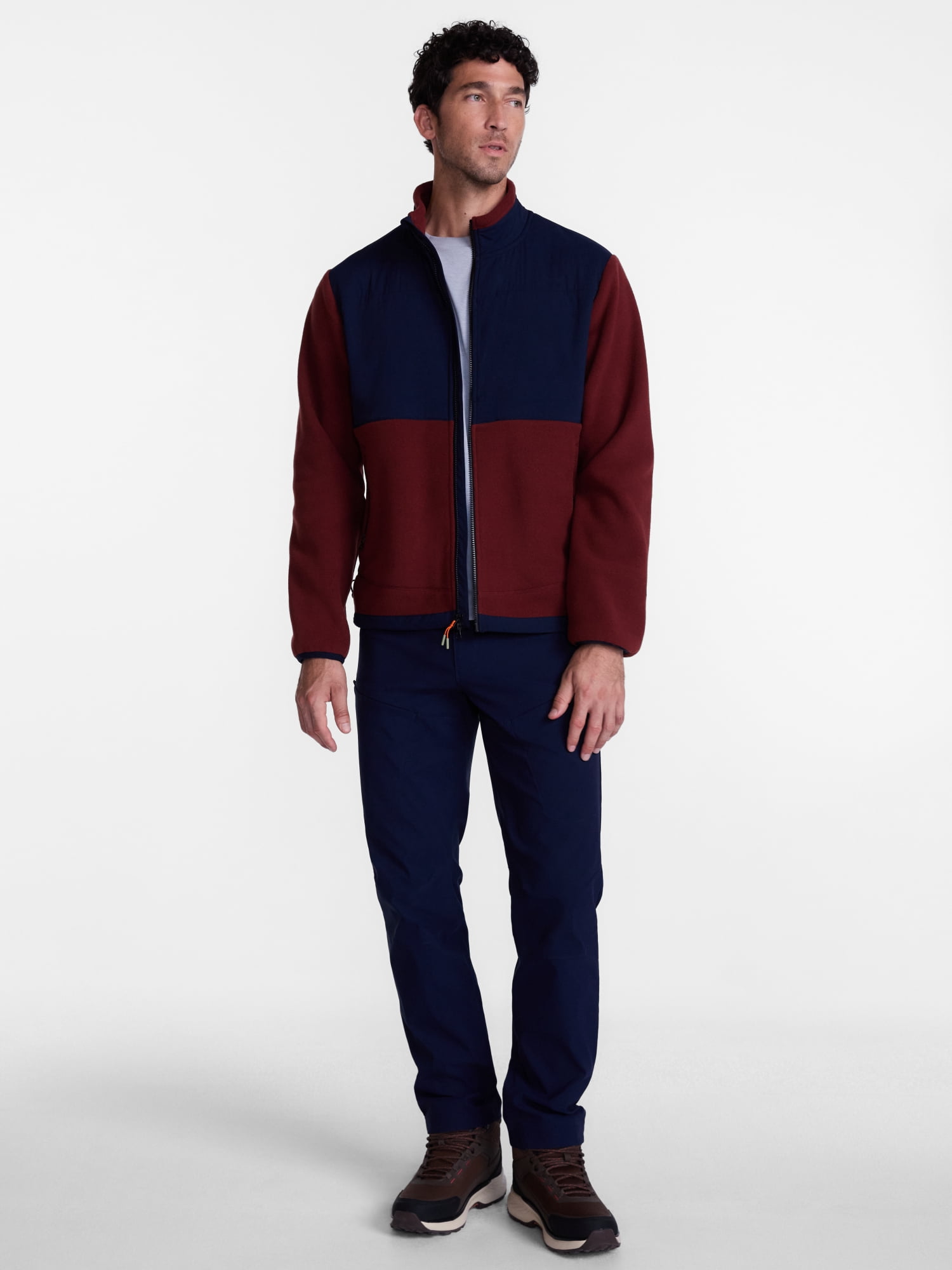 Ozark Trail Men's Mixed Media Jacket, Sizes S-3XL