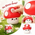 thumbnail image 4 of Mushroom Squishy Stress Relief Toy Slow Rising Squeeze Ball Fidget Squeeze Toy for Kids Adults Anxiety Relief Travel Portable Party Favor Goodie Bag Filler Fun, 4 of 7