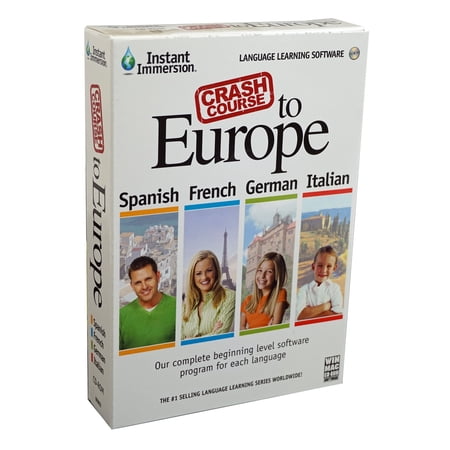 European Travel for Beginners - Language Learning Software for Spanish French German Italian