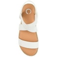 thumbnail image 5 of Journee Womens Caroline Strappy Espadrille Sandals, 5 of 9