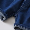 thumbnail image 5 of ZACPNCV Girls Tencel Denim Pants Wide Leg Flare Jeans Bow Lace Trim Summer Lightweight Lyocell Jeans for Kids Casual Palazzo Trousers, 5 of 7