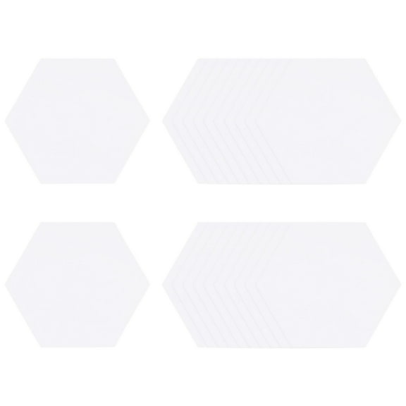 200 Count English Paper Piecing Hexagon 36mm Shapes for Sewing