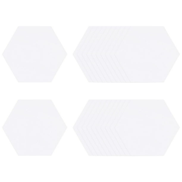 HARFINGTON 200-Pack English Paper Piecing Hexagons – 36mm Quilting Templates For DIY Patchwork & Sewing Crafts 1 thumbnail image