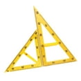 thumbnail image 2 of veasfak 2 Pcs Règle de Géométrie Mathématique Triangle Grande Taille pour Tableau Noir Enseignants Salle de Classe, 2 of 9