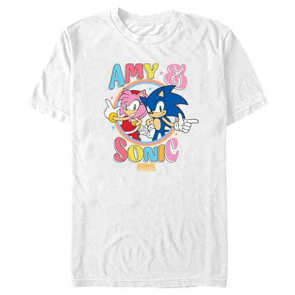 Men's Sonic the Hedgehog Cool Couple Pose  Graphic T-Shirt