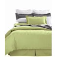 thumbnail image 5 of Home Design 1800 Series Luxurious Hotel Stripe Sheet Sets (Twin, Sage), 5 of 5