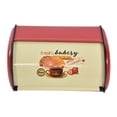 thumbnail image 2 of Metal Bread Box for Kitchen Storage Breadbox Snare Drum Holder Storage Box Container French Retro Supplies Boxes Bread Boxes, 2 of 8