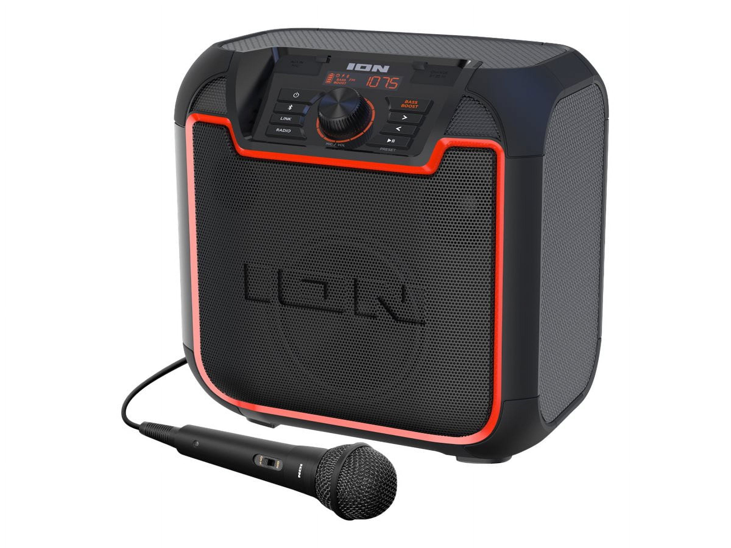 ION Audio Sport - Speaker - for portable use - wireless - Bluetooth, NFC - App-controlled - 2-way