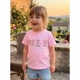 thumbnail image 6 of BemeyourBBs Toddler Baby Girl Back to School T-Shirts Kindergarten Shirt Outfits 3 4 5 6 7 Years Letter Print Short Sleeve Shirts Summer Casual Pullover Tee Shirts Tops, 6 of 9
