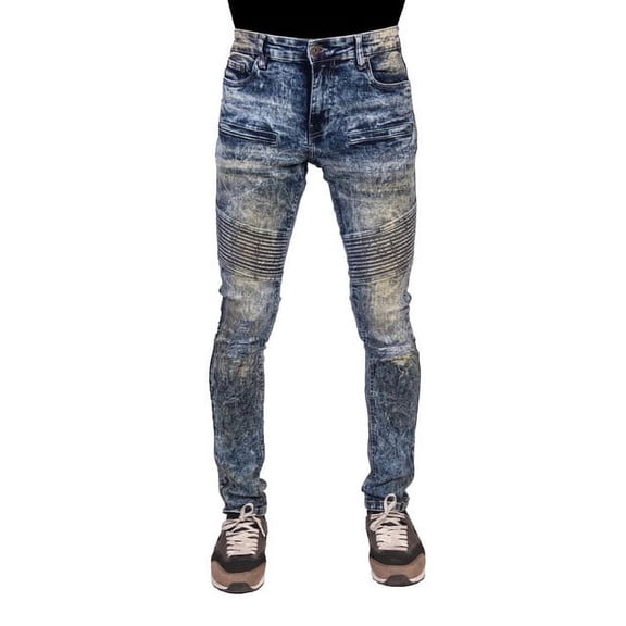 Men's Slim Casual Denim Jeans Pants Denim 38