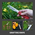 thumbnail image 7 of VANNECT Bypass Steel Pruning Shears, Professional Sharp Hedge & Garden Shears, Tree Trimmer, Garden Plant Clippers, Hand Pruners, Secateurs for Gardening, One-Hand Safety Lock, Grafting Knife Included, 7 of 7
