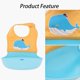 thumbnail image 4 of Water-Proof Baby Eating Bib Cartoon Infant Bib for 1Pcs Toddler Diner, 4 of 5