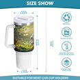 thumbnail image 3 of 40 Oz Car Handle Water Bottle Water Cup Water Bottle Water Jug Coffee Cup Travel Water Bottle Super Cool Bunny, 3 of 8