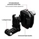 thumbnail image 5 of Motorcycle Windshield Action Camera Mount Clip for GoPro Hero12 Black / DJI Osmo Action 4 / Insta360 X4, 5 of 5