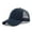 Blue, variant on trucker hat, Cap Mesh Sun Open Baseball Cap Solid Unisex Outdoor Back Hat Color Baseball Caps, Brown