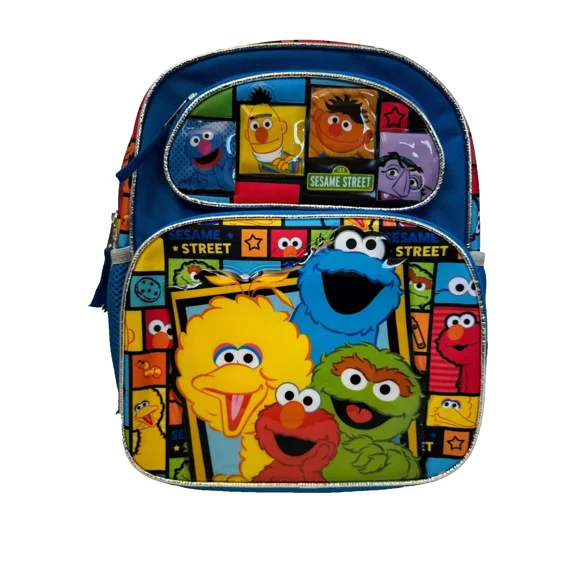 Sesame Street Elmo 12 inch small School Backpack